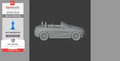 Alfa Romeo Dardo - Scale Vehicle STL