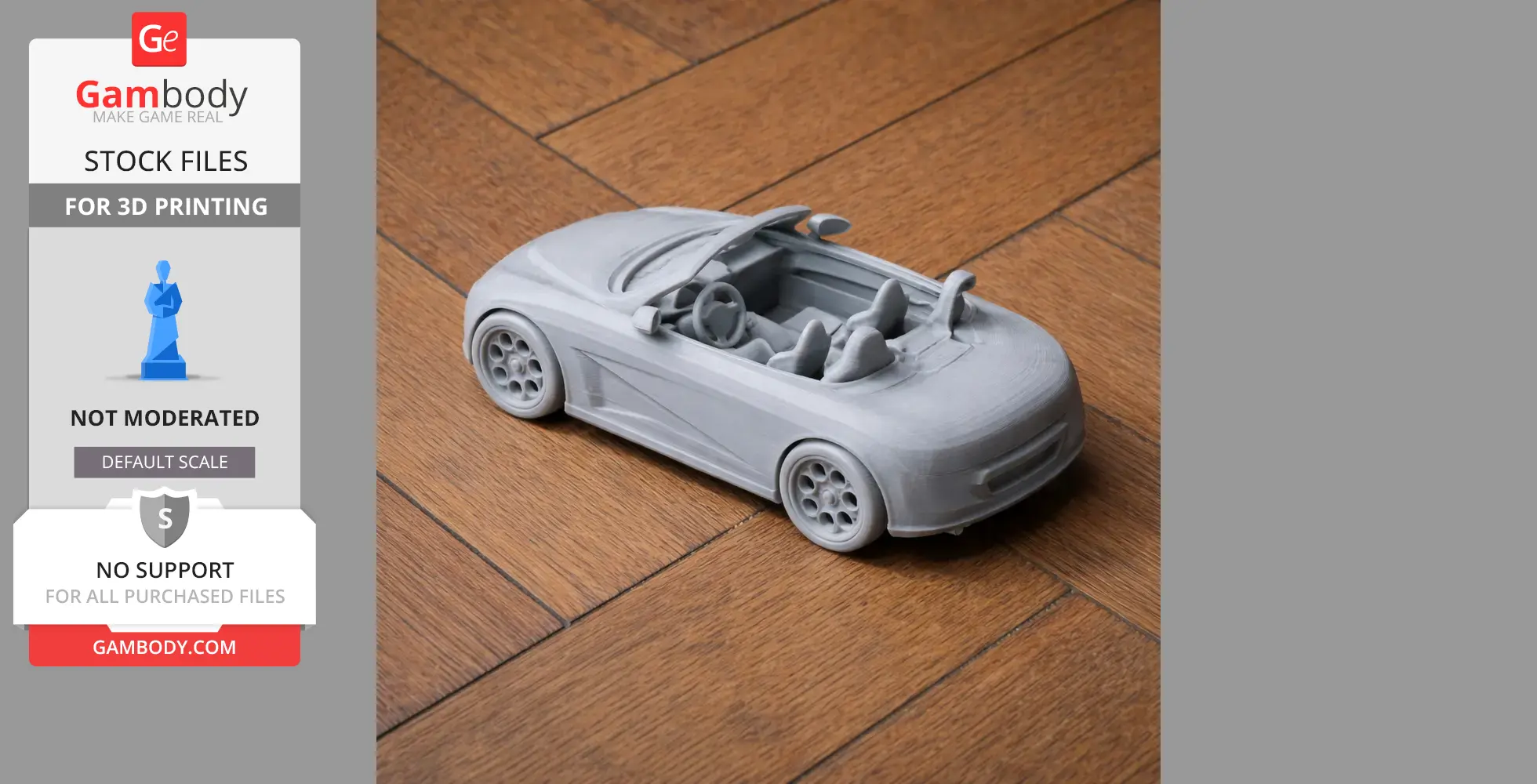 Alfa Romeo Dardo - Scale Vehicle STL