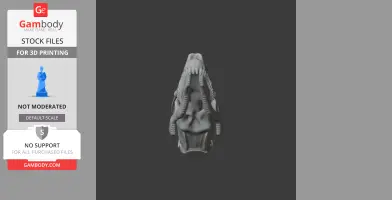 Cape Golden Mole Skull - Skull Replica STL