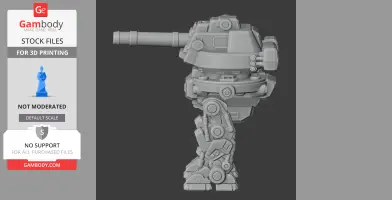 Artillery Turret - Factorio Figurine - Character Figure STL