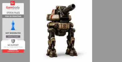 Artillery Turret - Factorio Figurine - Character Figure STL