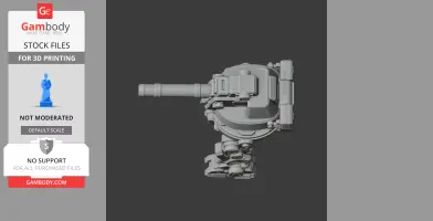 Artillery Turret - Factorio Figurine - Character Figure STL