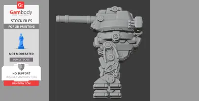 Artillery Turret - Factorio Figurine - Character Figure STL