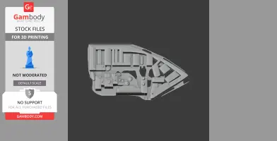 A detailed 3D model layout of Anichkov Palace architecture for 3D printing.
