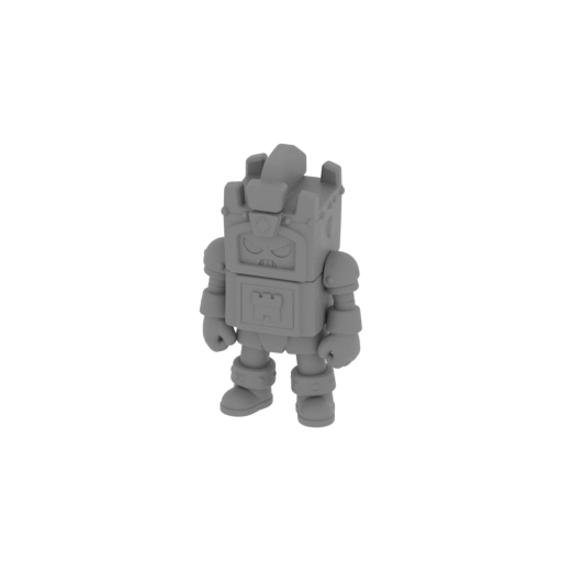 Ash - Brawl Stars Figurine.stl