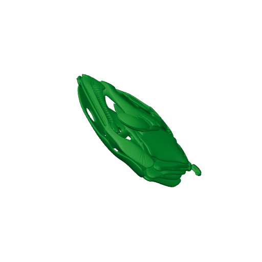Coelacanth Skull.3mf