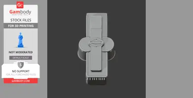 3D model of Arg of Tabriz fort, showing detailed architectural design for 3D printing.