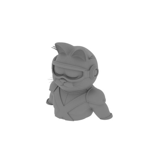 Garfield Cyclops Ring Figure.stl