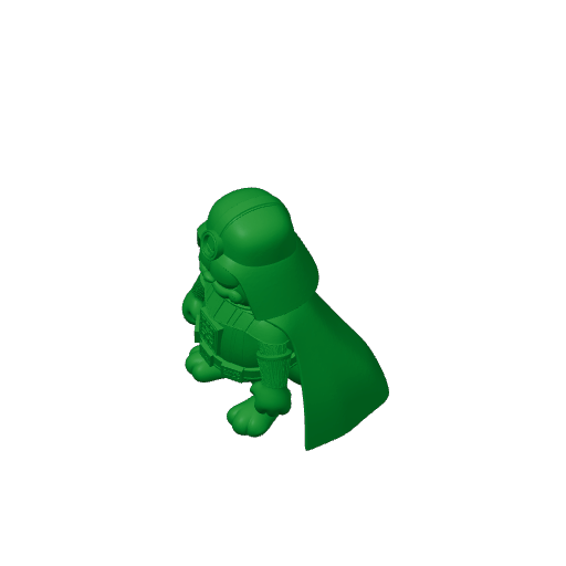 Garfield Darth Vader Ring Figure.3mf