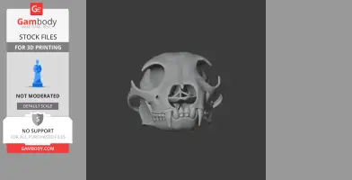 Chital Skull - Skull Replica STL