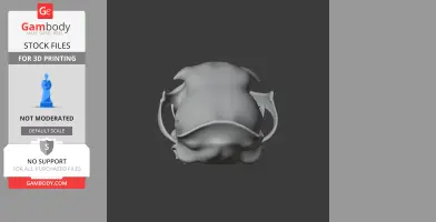 Chital Skull - Skull Replica STL
