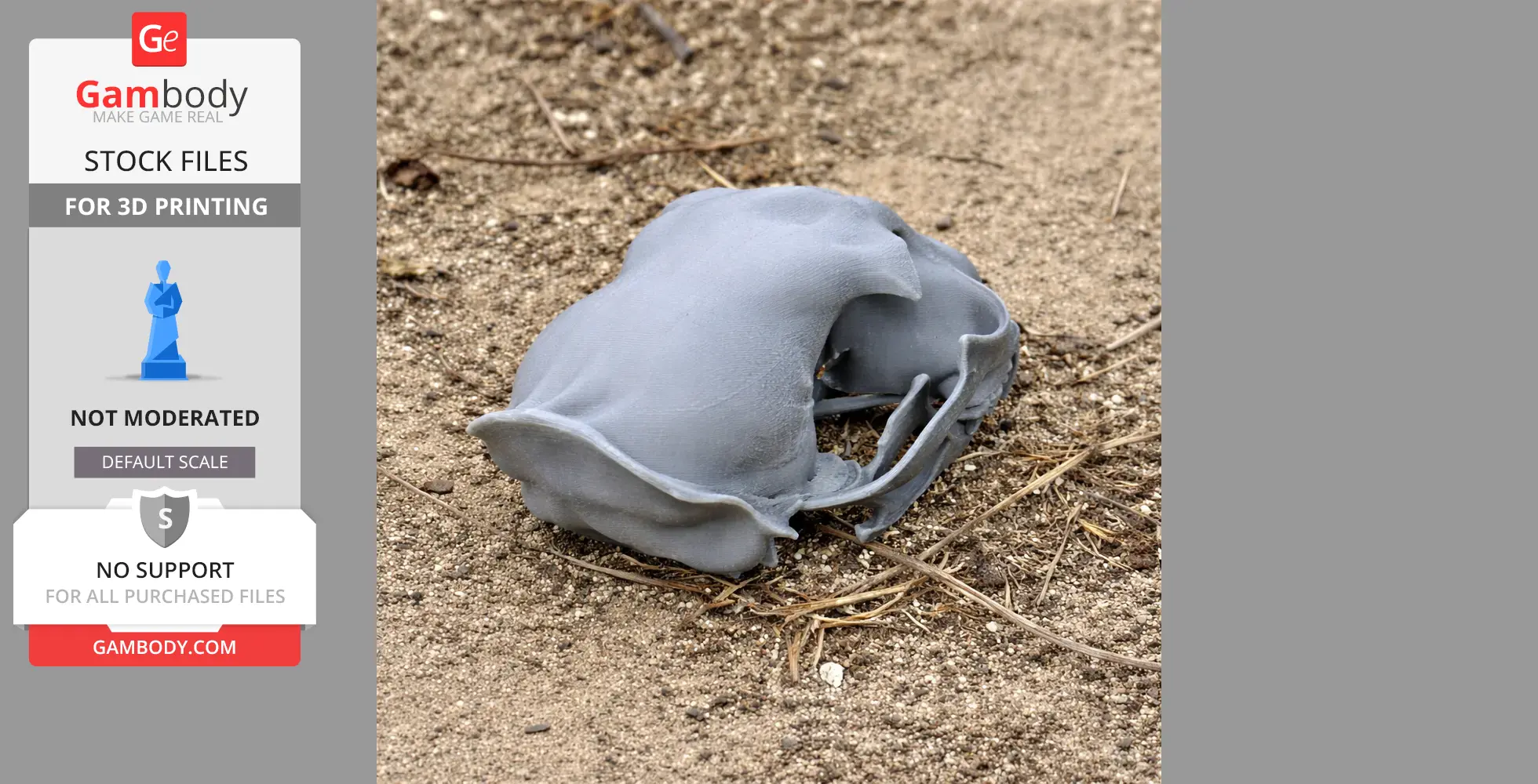 Chital Skull - Skull Replica STL