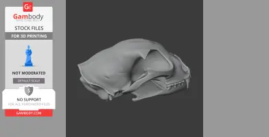 Chital Skull - Skull Replica STL