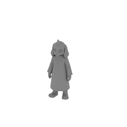 Asriel Dreemurr - Undertale Figurine.stl
