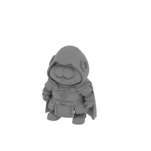 Garfield Doctor Doom Ring Figure.stl
