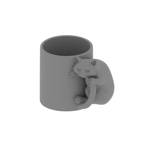 Raccoon Mug.stl