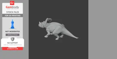 Notoceratops - Prehistoric Animal STL