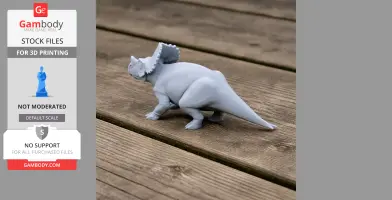 Notoceratops - Prehistoric Animal STL