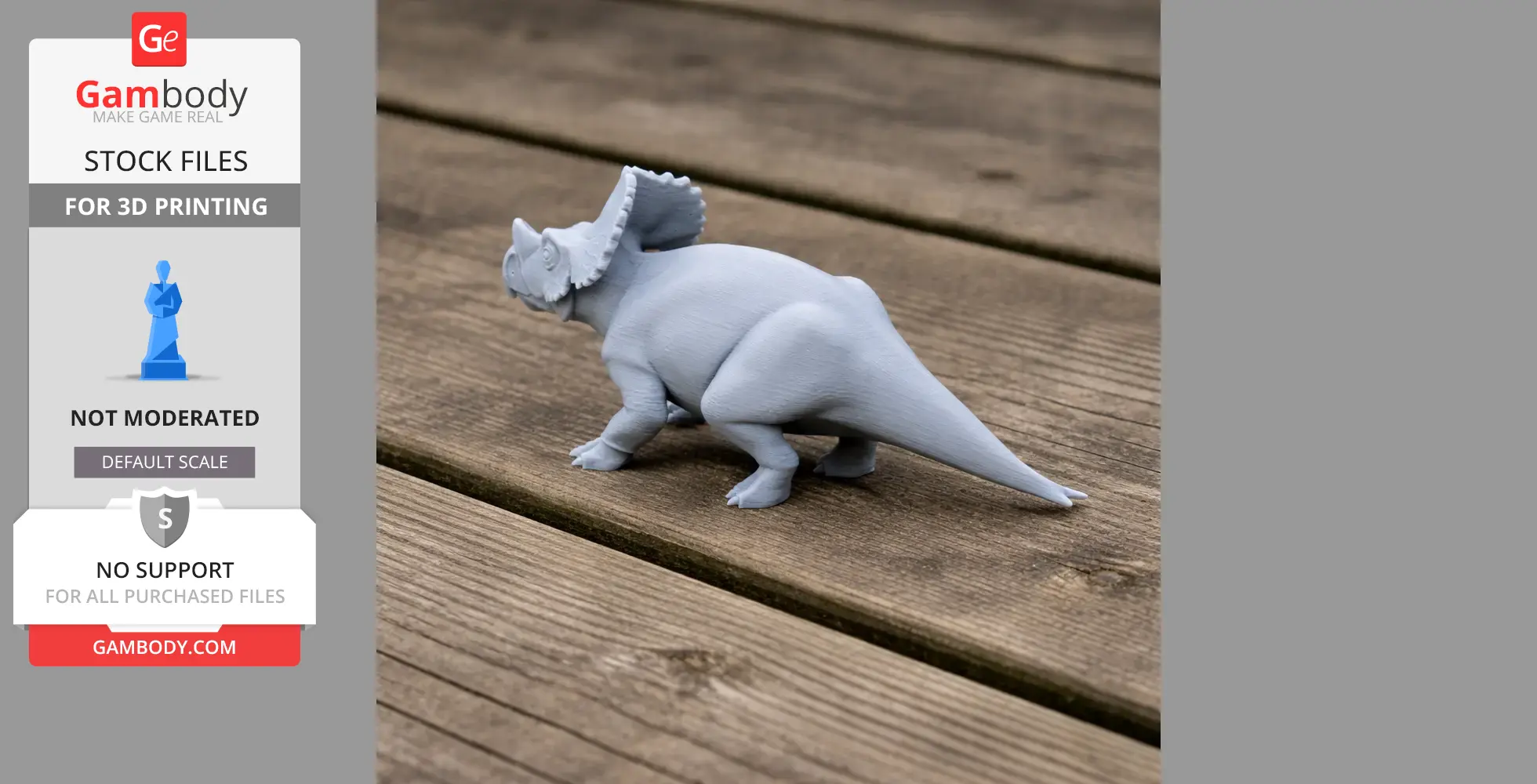 Notoceratops - Prehistoric Animal STL