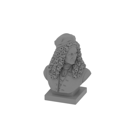 Gottfried Leibniz Bust.stl