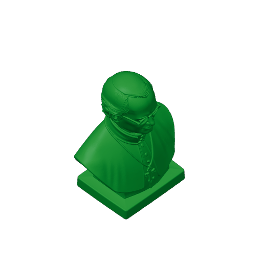 Gregor Mendel Bust.3mf
