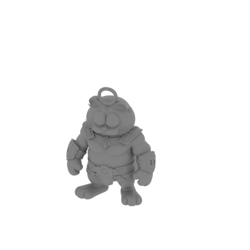 Garfield Drax Ring Figure.stl