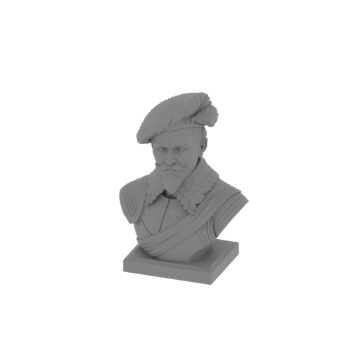 Gustavus Adolphus Bust.stl