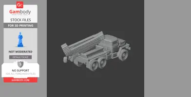 BM-21 Grad - Tank Model STL