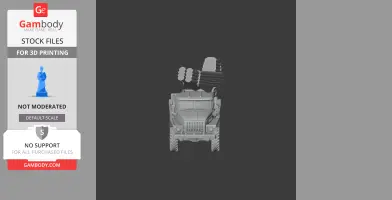 BM-21 Grad - Tank Model STL