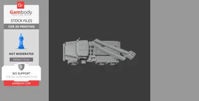 BM-21 Grad - Tank Model STL