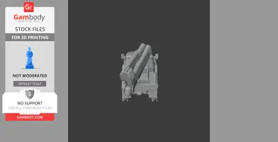 BM-21 Grad - Tank Model STL