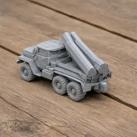 BM-21 Grad - Tank Model STL
