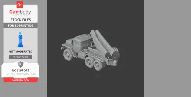 BM-21 Grad - Tank Model STL