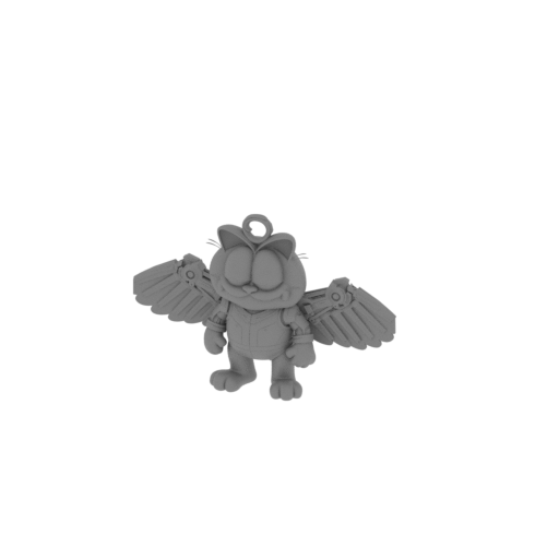 Garfield Falcon Ring Figure.stl