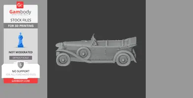 Alfa Romeo RL - Scale Vehicle STL