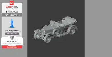 Alfa Romeo RL - Scale Vehicle STL