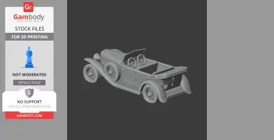 Alfa Romeo RL - Scale Vehicle STL