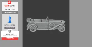 Alfa Romeo RL - Scale Vehicle STL