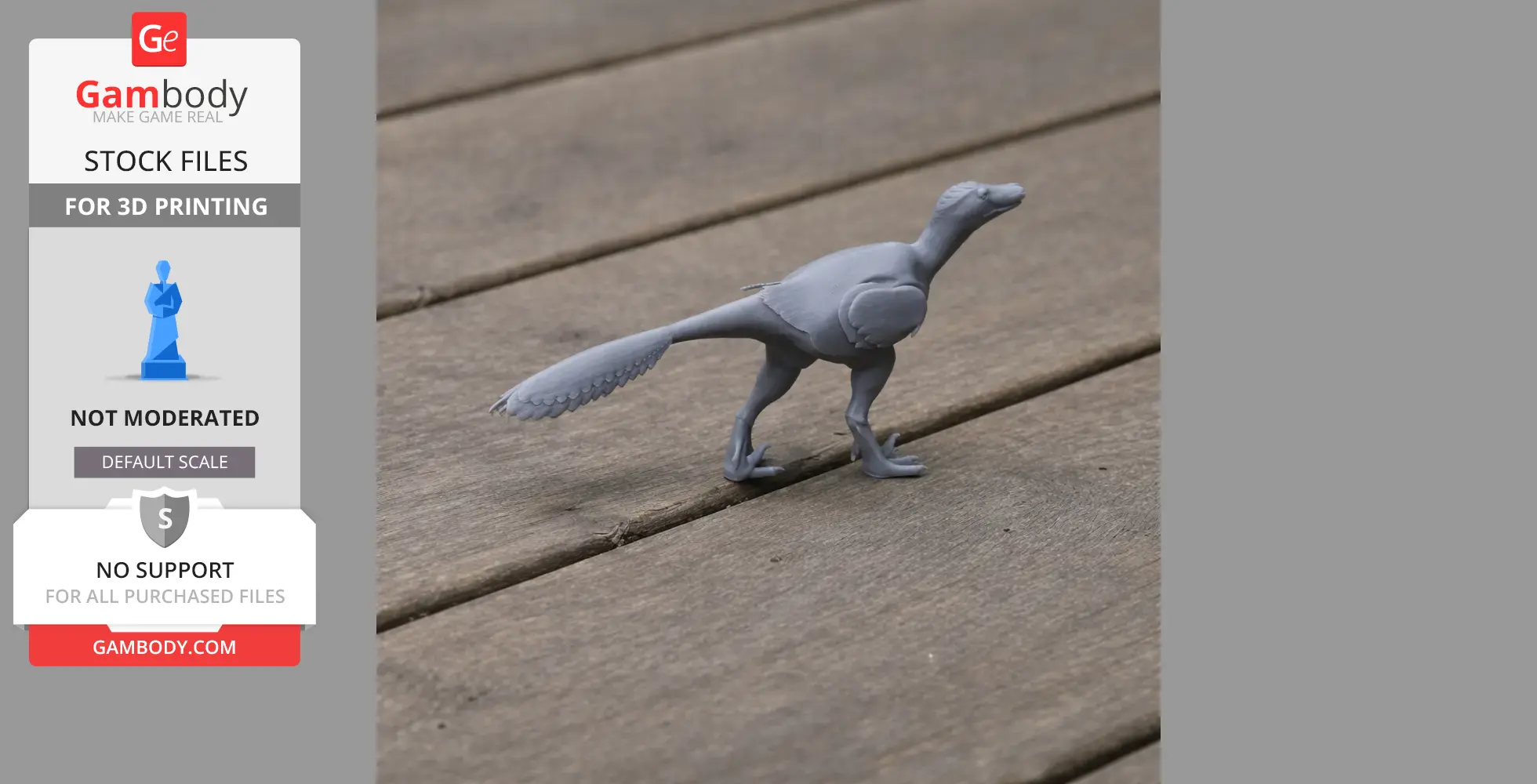 Nuthetes - Prehistoric Animal STL