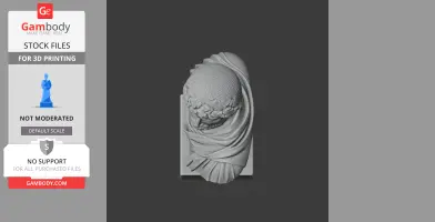 Hadrian Bust - Historical Warrior STL