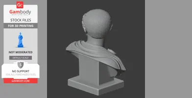 Hadrian Bust - Historical Warrior STL