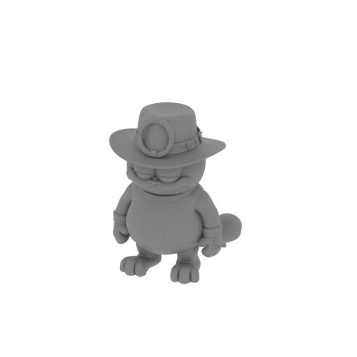 Garfield Freddy Krueger Ring Figure.stl
