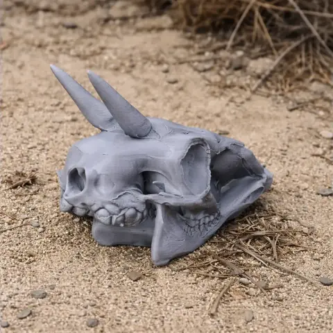 Common Duiker Skull - Skull Replica STL