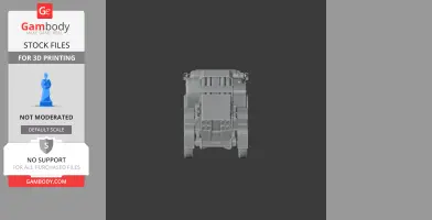BM-27 Uragan - Tank Model STL