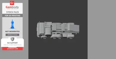 BM-27 Uragan - Tank Model STL