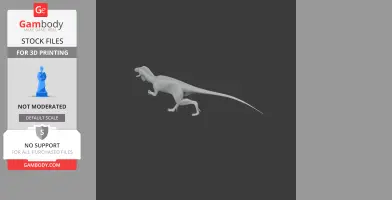 Nyasasaurus - Prehistoric Animal STL