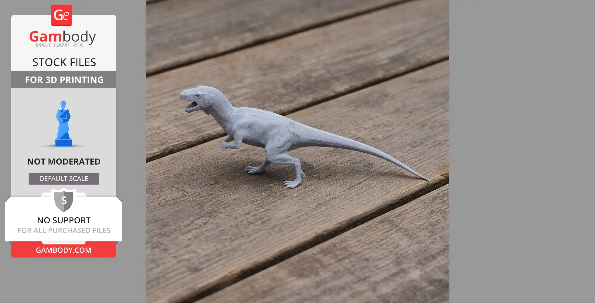 Nyasasaurus - Prehistoric Animal STL