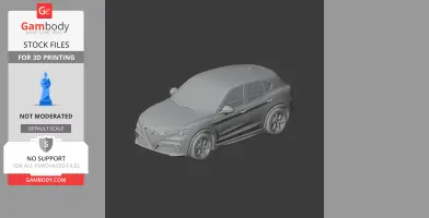 Alfa Romeo Stelvio - Scale Vehicle STL
