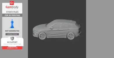 Alfa Romeo Stelvio - Scale Vehicle STL