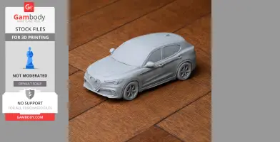 Alfa Romeo Stelvio - Scale Vehicle STL